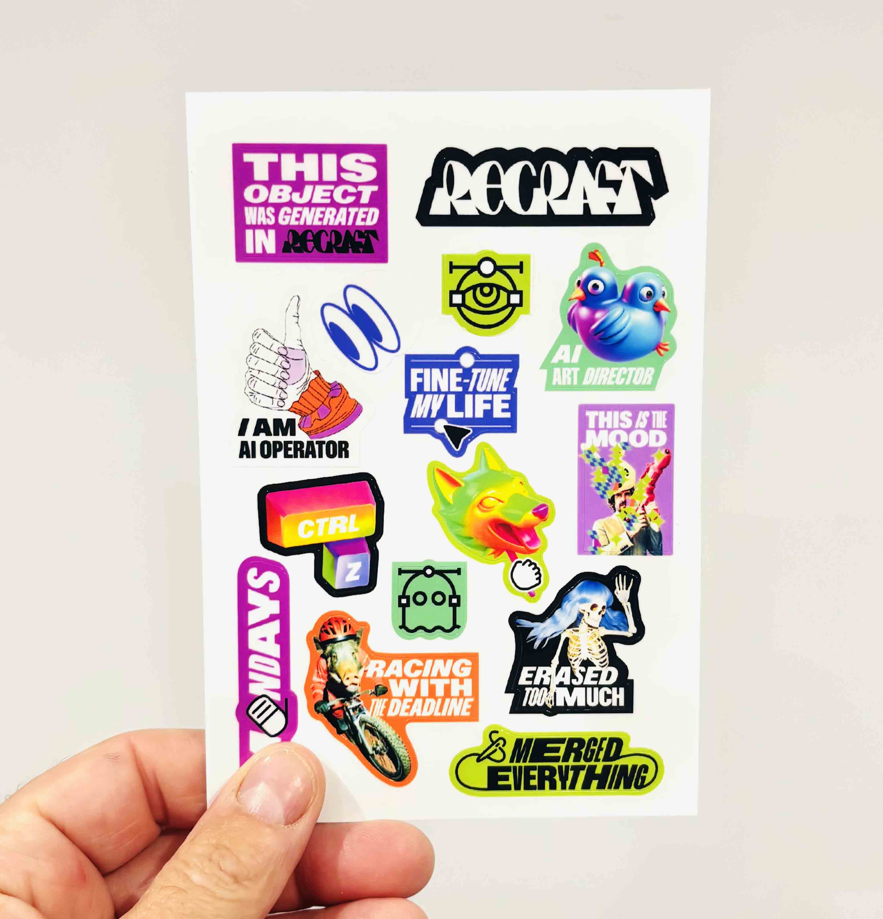 Custom Printed Sticker Sheets